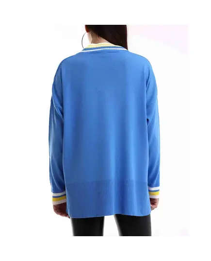 Long Sleeve Tricot Sweater - Women's Wear - 70% Cotton & 30% Polyester