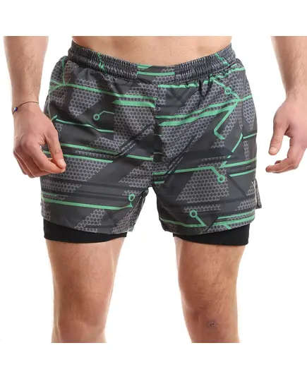 Compression And Training Shorts - Men's Wear - 95% Polyester And 5% Spandex