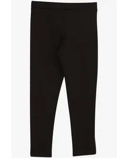 Basic Black Leggings High Waist - Girl's Wear - Cotton & Lycra