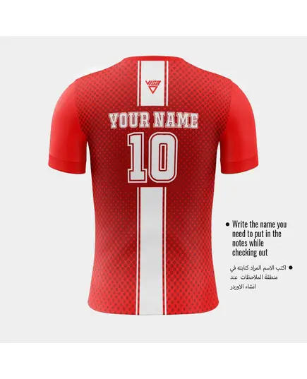 Soccer Jersey T-shirt (Add Your Name) - Men's Wear - Closed Mesh Polyester