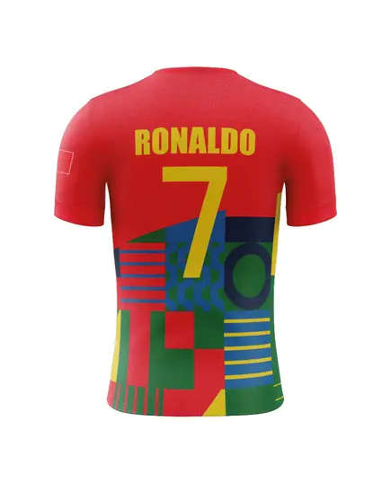 Ronaldo Soccer Jersey T-shirt - Men's Wear - Closed Mesh Polyester