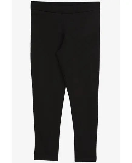 Basic Black Leggings High Waist - Girl's Wear - Cotton & Lycra