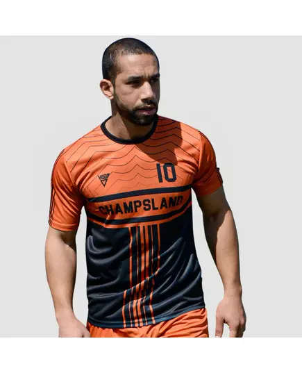 Soccer Jersey T-shirt (Add Your Name) - Men's Wear - Closed Mesh Polyester