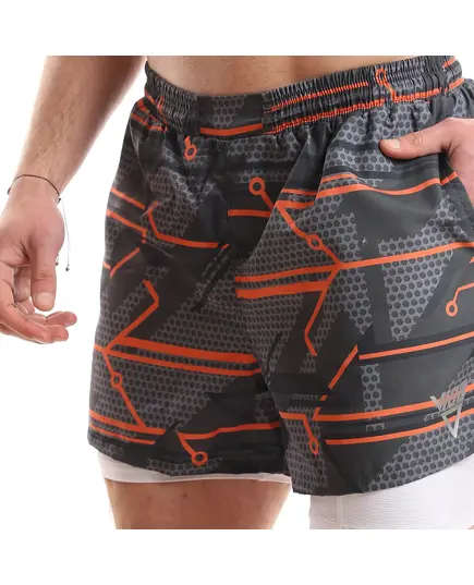 Compression And Training Shorts - Men's Wear - 95% Polyester And 5% Spandex