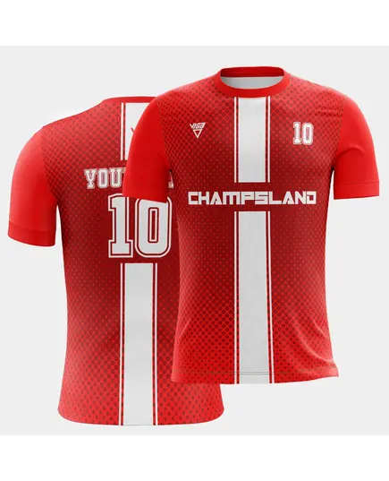 Soccer Jersey T-shirt (Add Your Name) - Men's Wear - Closed Mesh Polyester