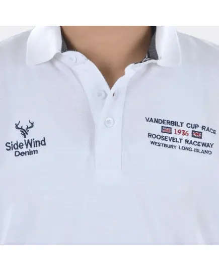 Side Wind Poloshirt - Men's Wear - Cotton