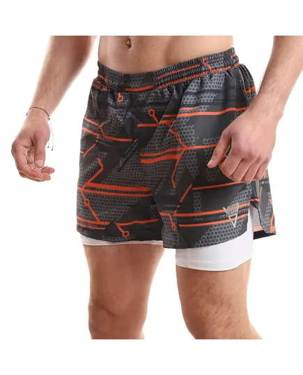 Compression And Training Shorts - Men's Wear - 95% Polyester And 5% Spandex