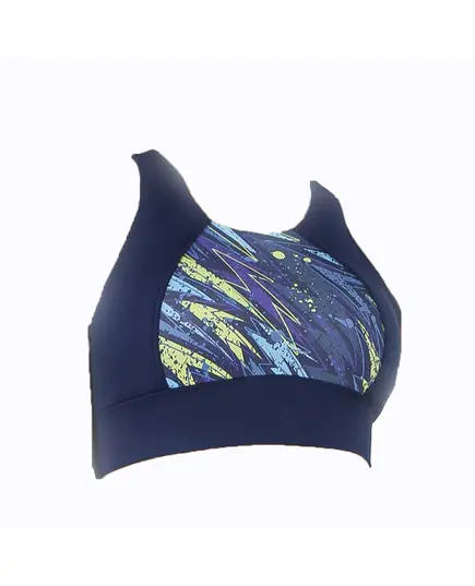 Printed Sports Bra - Women's Wear - 77% Polyester 23% Spandex