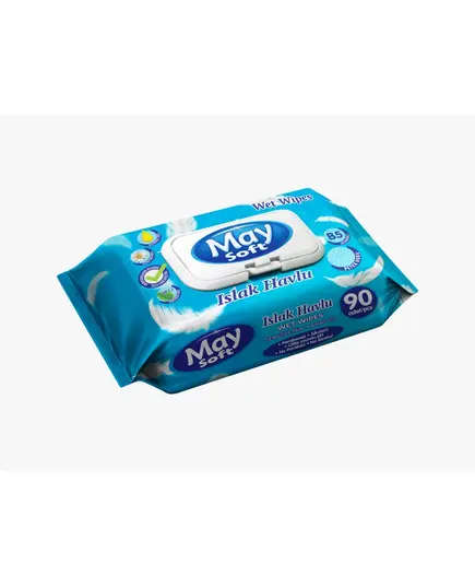 May Soft - Wet Wipes - 90 PCS of Clean Comfort