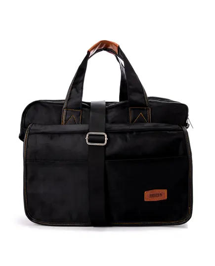 Leather Laptop & Business Bag - Cable Accessories - 800 gm - Shield