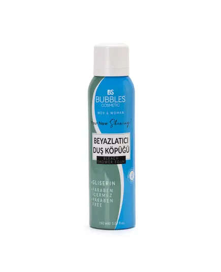 Bleach Shower Foam for Men & Women - 150 ml​ - Bubbles Cosmetics Tijarahub