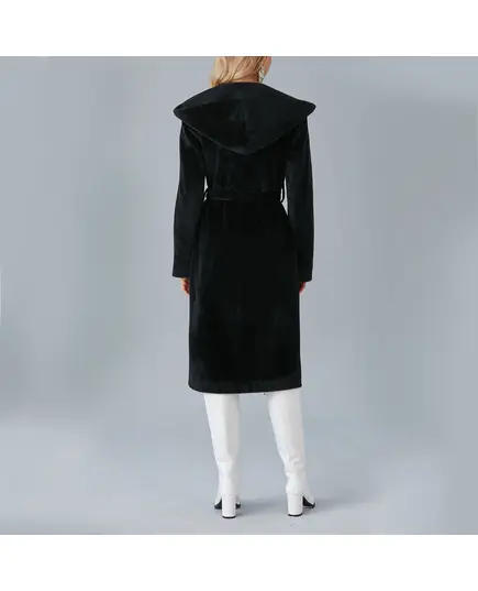 Coat with Hooded and Belt Detail - Women's Wear - Turkey Fashion