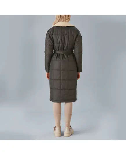 Coat with Furry Collar - Women's Wear - Turkey Fashion