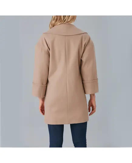 Coat with Short Collar Buttoned - Women's Wear - Turkey Fashion