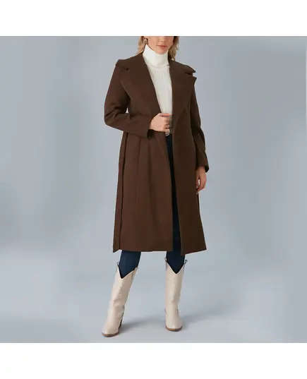 Coat with Belt - Women's Wear - Turkey Fashion