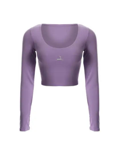 Long Sleeves Crop Top - Women's Wear - Dry-Fit Polyester