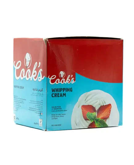 Cook's Whipping Cream - 45 gm Sachet - Sumptuous Tijarahub