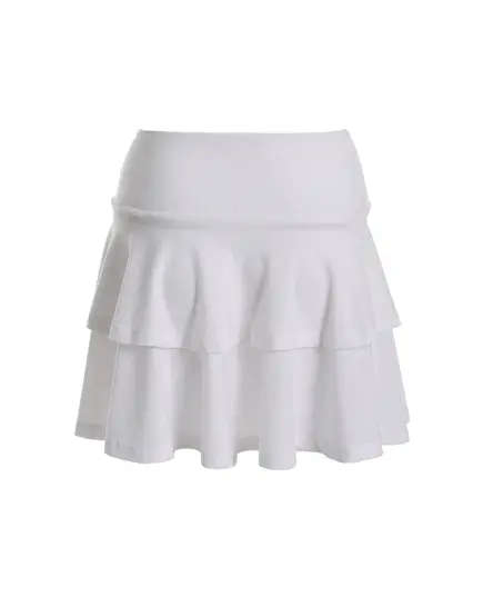 Double Ruffles Sports Skirt - Kids' Wear - Perforated Dry-fit Polyester