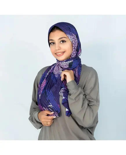 Printed Sports Hijab Scarf - Women's Wear - Dry-fit Polyester