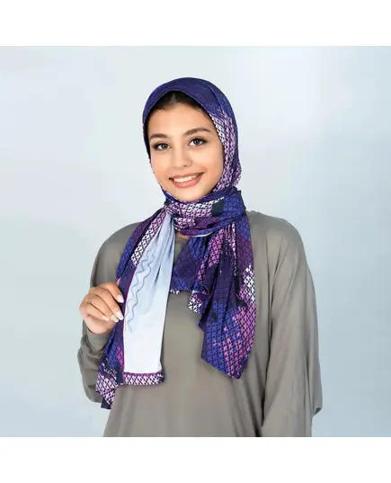 Printed Sports Hijab Scarf - Women's Wear - Dry-fit Polyester