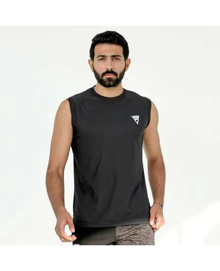 Basic Tank Top (Black) - Men's Wear - Dry-fit Polyester