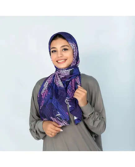Printed Sports Hijab Scarf - Women's Wear - Dry-fit Polyester