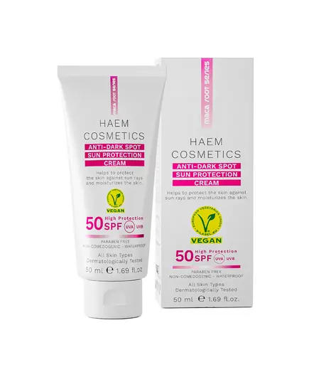 High Protection Sunscreen Vegan 50 ml - Skin Care - Haem Cosmetics TijaraHub