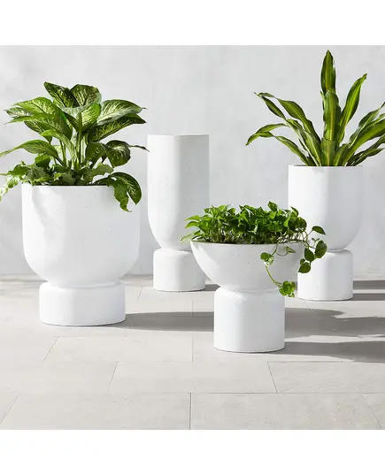 Fiberglass Oya Pot - Handmade - Home & Garden Decoration - B2B - Unique Pots & Plants - 65 cm×55 cm​ TijaraHub