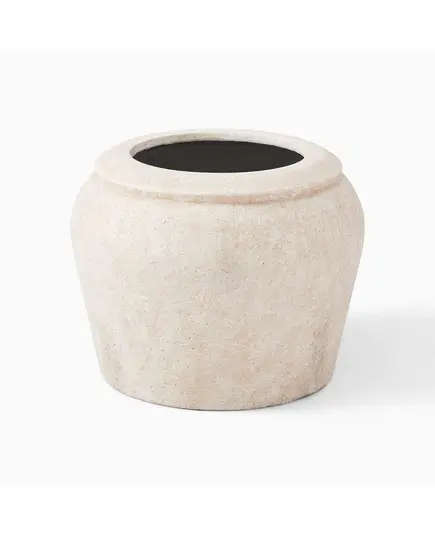 Unique Pots & Plants - Handmade - Fiberglass Roma Pot - Home & Garden Decoration - B2B - 25 cm×30 cm TijaraHub