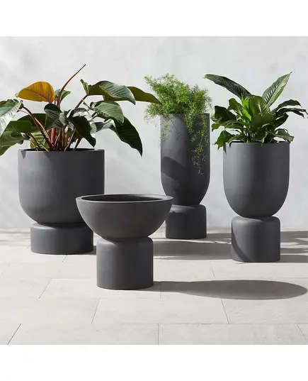 Fiberglass Oya Pot - Handmade - Home & Garden Decoration - B2B - Unique Pots & Plants - 65 cm×55 cm​ TijaraHub