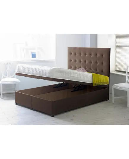 BedNHome - Woven Fabric Bed - Featuring Adjustable Mechanism - 195 × 100 × 35 cm TijaraHub