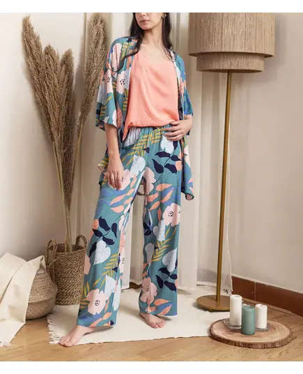 Mint Kimono Pajama Set - Wholesale - Women's Home Wear - Chic - Tijarahub