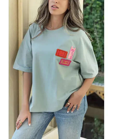 High Quality Mint T-shirt - Women's Egyptian Cotton Cloth - Trendy - Tijarahub