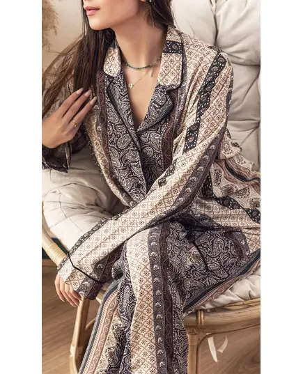 High Quality Olive Buttoned Pajama - Wholesale - Women's Sleepwear - Cotton - Comfortable - Tijarahub