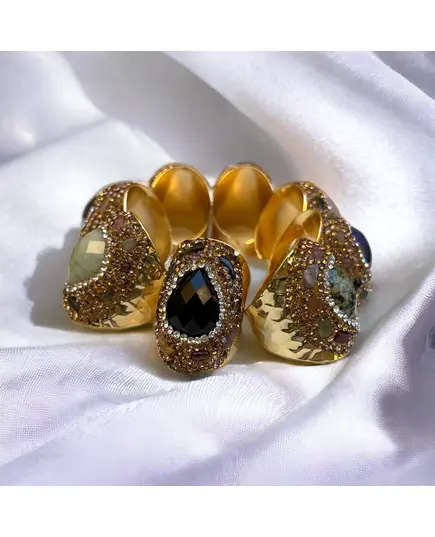 Yomn Jewellery - Rings - Handcrafted Brilliance in Cut Brass, Gold 18k, Gemstones, Supplier Chain - Tijarahub