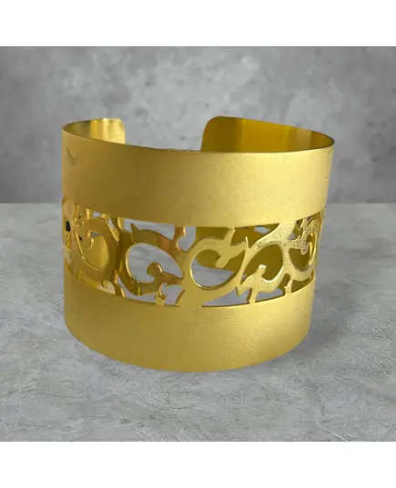 Slamlek Bangle - Handmade Jewelry - B2B - Plated Egyptian Gold 18k - Model: Y.BB 0019 - Tijarahub