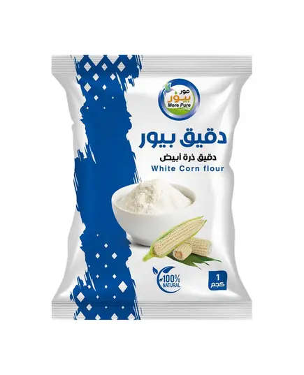 Flour - White Corn - 1 Kg - Wholesale - More Pure Tijarahub