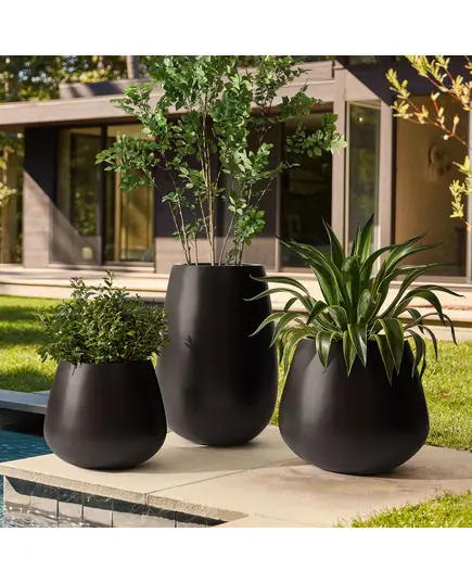 Fiberglass Trento Pot - Handmade - Wholesaler - Home & Garden Decoration - Unique Pots & Plants - 50 cm×45 cm TijaraHub