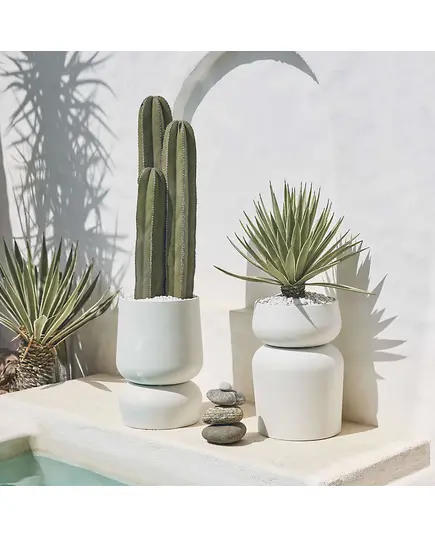 Fiberglass Valencia Pot - Handmade - Wholesaler - Home & Garden Decoration - Unique Pots & Plants - 65 cm×40 cm TijaraHub