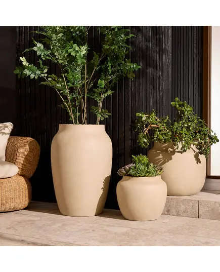 Unique Pots & Plants - وعاء زراعة فيبر جلاس فينيسيا - صناعة يدوية - تجارة هب