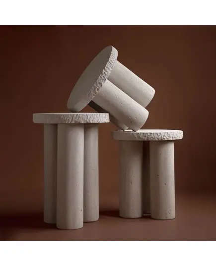 Coffee Table 50x90 cm - B2B Waterproof Polyester Stone Furniture - Shaheen Farouk Designs - TijaraHub