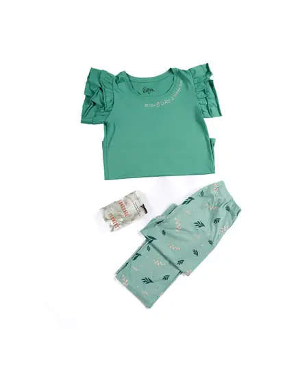 Premium Quality Pistachio Pants Pajama Set - Wholesale - Women's Homewear - Comfort - Tijarahub