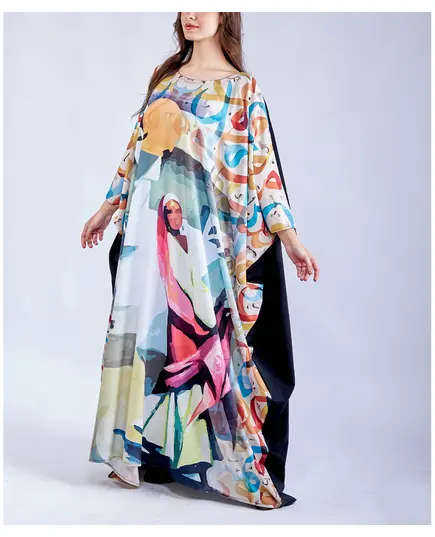 Stylish Lady of Sand Kaftan - Wholesale - Fashion for Women - Crepe - 150 cm - Tijarahub