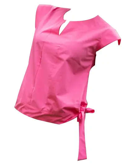 High Quality Fuchsia Tie Side Top - Wholesale Clothes From Egypt - Women's Clothes - Chic - Tijarahub