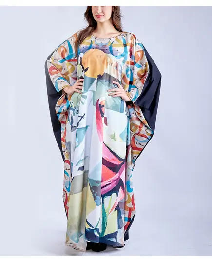 Stylish Lady of Sand Kaftan - Wholesale - Fashion for Women - Crepe - 150 cm - Tijarahub