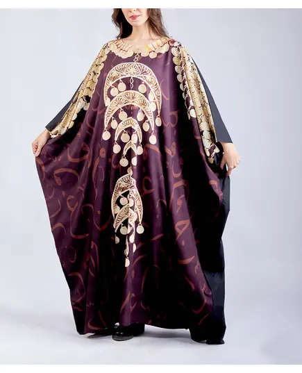 High Quality Harvests of Dreams Kaftan - Wholesale Clothing - Fashion for Women - Crepe - 150 cm - Tijarahub