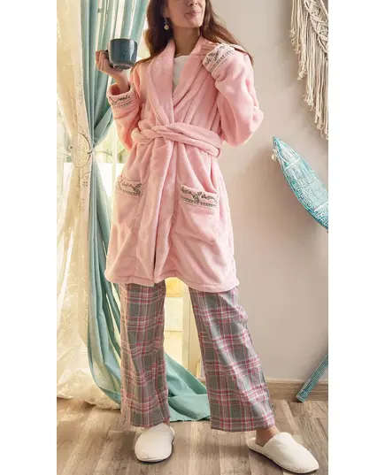 High Quality Rose Robe - Wholesale Clothing - Women's Clothes - Soft Polar Fleece - Comfort - Tijarahub