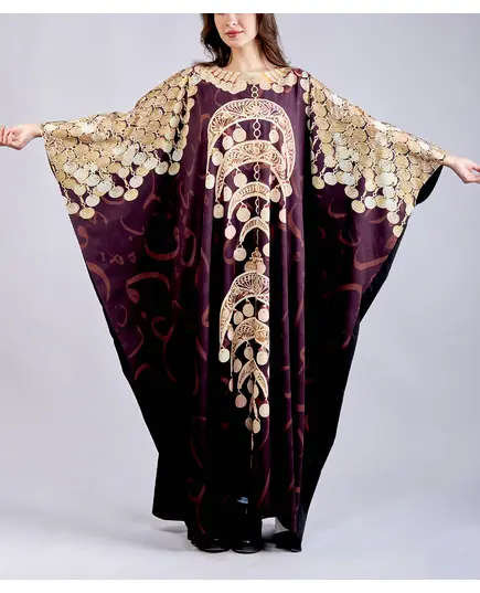 High Quality Harvests of Dreams Kaftan - Wholesale Clothing - Fashion for Women - Crepe - 150 cm - Tijarahub