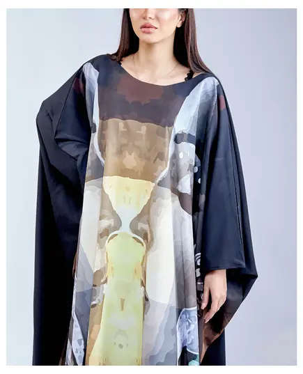 High Quality Arabic Whispers Kaftan - Wholesale Clothing - Fashion for Women- Crepe - 150 cm - Tijarahub