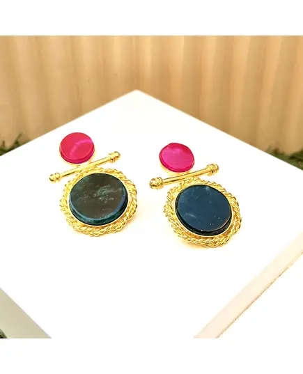 Cleopatra Earrings - Handmade Jewelry - B2B - Plated Egyptian Gold 18k - Model: Y.E 0007 - TijaraHub